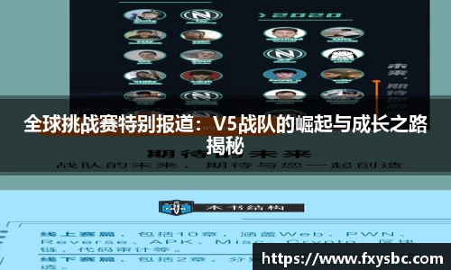 全球挑战赛特别报道：V5战队的崛起与成长之路揭秘